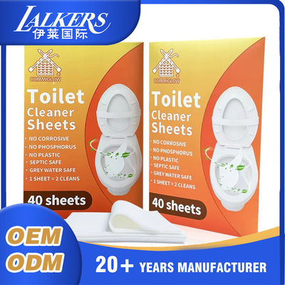 Prezzo buono OEM Eco Toilet Tablets Acqua solubile Riduce l' aderenza statica Facile da usare in linea