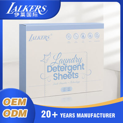 Prezzo buono Detergente per la biancheria delicato sulla pelle / lenzuola di sapone rimuovere le macchie in profondità carta detergente per la biancheria 11*14cm/11*7cm in linea
