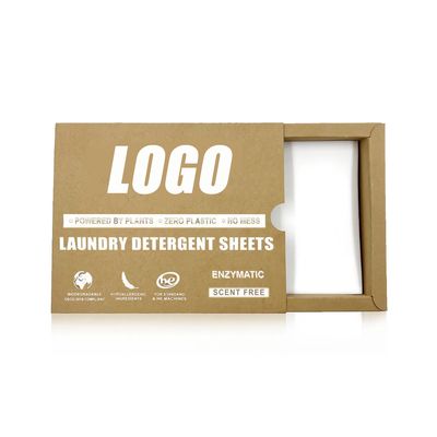 Non liquido, naturale, ecologico, pulizia profonda, non di plastica, lenzuola detergente