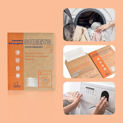 Produttore di fogli per bucato  Fogli per la rimozione delle macchie Fogli ammorbidenti per tessuti per una rimozione efficace delle macchie di bucato