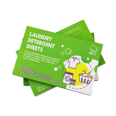 Detersivo per bucato in fogli profumato alla lavanda ECO Friendly, fogli di detersivo per bucato per la casa