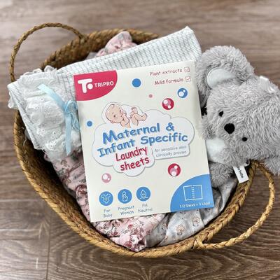 Aby Indumenti Lavatorio Detergente Lavatorio Detergente Fogli di carta Fogli di biancheria per bambini