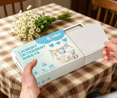 Prezzo buono Lavori ecologici biodegradabili con profumo personalizzabile e dimensioni da 11*14 cm per la rimozione profonda delle macchie in linea