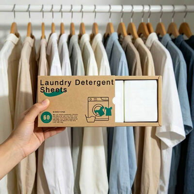 Lenti di detersivo per biancheria ecologiche con forte potere di pulizia e profumo personalizzabile