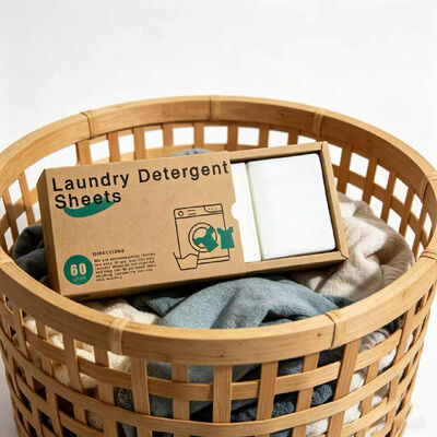 Fogli di detersivo per biancheria biodegradabili e rispettosi dell'ambiente di 11*14 cm