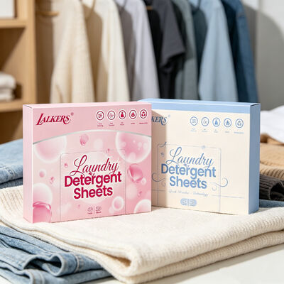Prezzo buono Fogli di detersivi per biancheria ipoallergenici e ecologici con profumo personalizzabile per macchie resistenti in linea