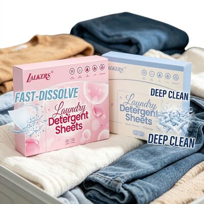 Prezzo buono Detergente per bucato a fogli 100% vegetale, pre-dosato, a zero sprechi, strisce ecologiche per bucato in linea