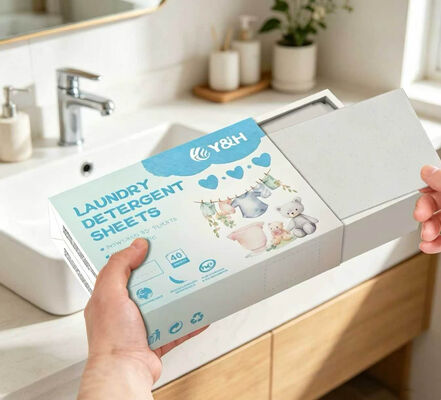 Prezzo buono Prodotti vegetali a base di tensioattivo per il bucato, fogli di detersivi, tutti compatibili con la macchina, con formula concentrata in linea