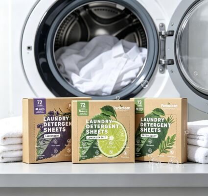 Prezzo buono Foglietti detersivo ecologici biodegradabili a base vegetale, non tossici, per bucato online