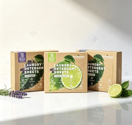 Prezzo buono Foglietti per bucato a base vegetale di forza commerciale per eliminare le macchie di grasso ostinate online