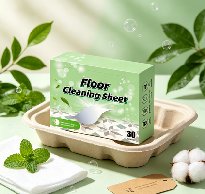 11x14 cm per striscia Foglio di pulizia pavimenti con oltre il 55% di contenuto di ingredienti attivi e compressa di pulizia pavimenti a base di tensioattivo vegetale